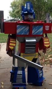 Maybe you would like to learn more about one of these? Custom Cardboard Box Optimus Prime Transformer Costume