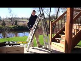 This is a combo pack of the gorilla ladders this is a combo pack of the gorilla ladders 18 ft. Gorilla Ladders 22 Ft Mpx Aluminum Multi Position Ladder With 375 Lb Load Capacity Youtube
