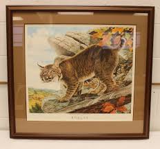 Don Whitlatch ' Bobcat ' Signed Print