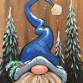 Guided Acrylic Painting: Winter Gnomes event in Lynden, WA