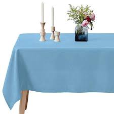 Amazon Com Veeyoo Rectangle Tablecloth 60 X 126 Inch Polyester Table Cloth For 6 Foot Table Soft Washable Obl In 2020 Rectangle Tablecloth Green Table Table Cloth
