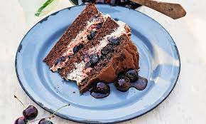 James S Jaunt Around Britain Chocolate Cherry Gin Cake Daily Mail James Martin Recipes Chocolate Cherry Chocolate Cherry Cake