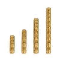 High Precision Copper M5 M6 M10 M12 M20 M24 Threaded Rod Bar Bolt Din975  Din976 Galvanized Thread Rod