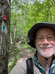 Hiking the long path section