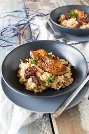 Risotto Aux Morilles Et Foie Gras Poele Recette De Plat Recettes De Cuisine Recette