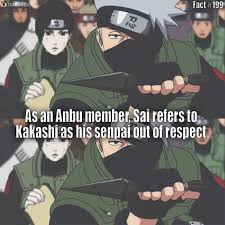 It S Yamato Tenzo Who Says That Sai Just Calls Him Captain Anime Naruto Naruto Facts Kakashi