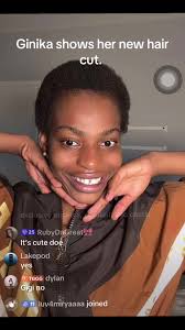 Ginika shows off her new hair cut. @GINIKA GODWIN #fyp ## | TikTok