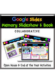 Have You Students Help Make The End Of The Year Slideshow Use Google Slides To Let Every Student End Of School Year Kindergarten Books Kindergarten Graduation