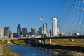 The paved trail currently connects to a pedestrian bridge and park known as the continental avenue bridge, and in the future will connect to the santa fe trail (anticipated to happen in 2017) and the trinity strand trail. Taking Photos Of The Dallas Skyline From Trinity Groves Patricia Heatherington Com