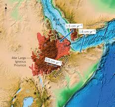 Large Amounts Of Volcanic Rock Erupted Across Ethiopia And Yemen About 30 Million Years Ago These Form The Af Plate Tectonics Science And Nature Earth Lessons