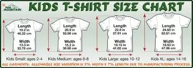 How Do Us Boys T Shirt Sizes Translate To Mens Quora