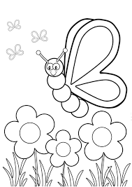 Some of our drawings of butterflies are simple butterfly sketches to color in and some are more complex for older kids. Coloring Pages Butterfly Flying Coloring Pages For Kids