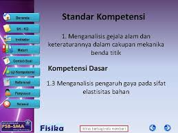 Check spelling or type a new query. Pengaruh Gaya Pada Sifat Elastisitas Bahan Sma Kelas