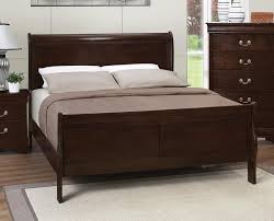 How big is a california king headboard? Louis Philippe Collection Louis Philippe Cappuccino Eastern King Sleigh Bed 202411ke Complete Bed Sets Price Busters Furniture