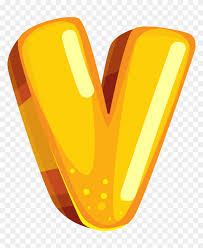 Download in under 30 seconds. Yellow Color Shaped V Letter On Transparent Background Png Similar Png