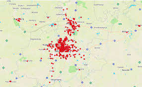 .are cracking down on lockdown violators. Covid 19 Joburg S Central Suburbs Hardest Hit Geo Mapping Shows Lockdown Contained Initial Spread To Cities News24