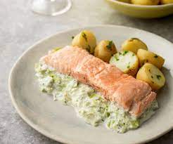 Salmon And Leek Parcel With New Potatoes Cookidoo The Official Thermomix Recipe Platform