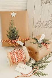 Growing up we always had impeccably wrapped gifts under the tree and it's not wonder. Natural Holiday Gift Wrap With Greenery Hallstrom Home