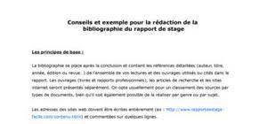 Modèles de lettres pour remerciement bac pro avec conseils intégrés à télécharger sur modèles de lettres Exemples De Conclusions De Rapport De Stage