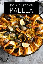 Ha marcado un gol en fútbol, está feliz como una perdiz. Paella Recipe How To Make Spanish Paella The Forked Spoon