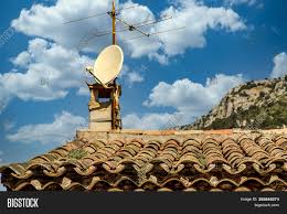 This dish typically receives programming from the 101 satellite for receiving basic directv programming. Old Television Antenna Image Photo Free Trial Bigstock