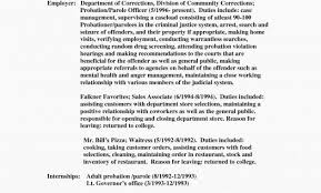 Correctional Officer Duties Resume Inspirational The Truth About Probation Good Resume Examples Engineering Resume Templates Resume