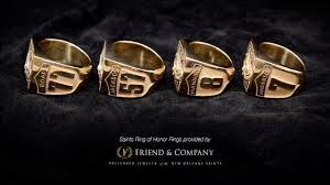 New Orleans Saints On Twitter The New Rings For Saints Ring Of Honor Members From Friend And Co Https T Co Qyhmw3sznf