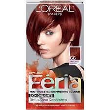 Loreal Paris Feria Multi Faceted Shimmering Color 66 Ruby