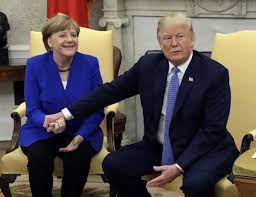 Germany's christian democrats will elect a new chairman on saturday, aiming to unite their conservative party behind a new leader who they hope can succeed angela merkel as chancellor when she. President Trump German Chancellor Angela Merkel Cordial But No Apparent Movement On Iran Chicago Tribune