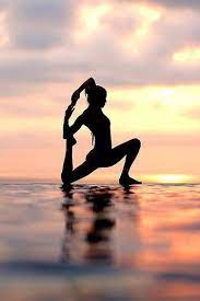 It relaxes the mind, in preparation for meditation. Our Favourite Beach Sunrise Yoga Snaps Beautiful Yoga Yoga Poses Photography Sunrise Yoga