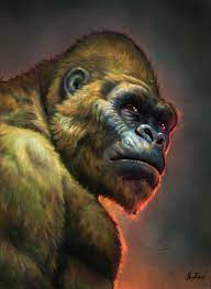 King Kong Okan Bulbul On Artstation At Https Www Artstation Com Artwork Qkk2p King Kong Skull Island King Kong Skull Island