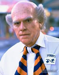 I never understood why the clocktower/cubbies guy (Terry) from BTTF2  (played by Charles Fleischer AKA the voice of Roger Rabbit in case you  didn't know) was wearing old man prosthetics in the