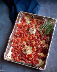 Maybe you would like to learn more about one of these? Roasted Tomatoes With Garlic Vidhya S Vegetarian Kitchen