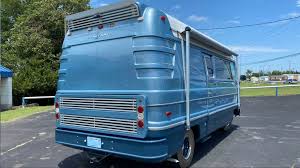 Image result for Blue 1970 Motor Home