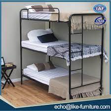 It works well with their active playful nature. Source High Quality Bedroom Furniture Cheap Used Triple Metal Bunk Metal Beds For Sale On M Alibaba Com Beliches Triplos Beliche Casal Ideias De Cama