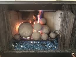 These Ceramic Fireplace Cannonballs Wont Go Boom