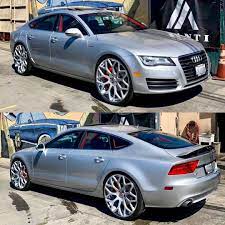 Bombwhips S Instagram Post Audi A7 On 24 Brushed Forgis By Wheelservice Audi Audia7 24s Bombwhips Sports Cars Luxury Audi A7 Super Luxury Cars