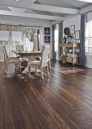 Distressed Bamboo Is A Top Pick This Fall Would You Use This Vintage Inspired Style See Choosing Wood Floors Living Room Hardwood Floors Bedroom Wooden Floor