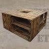 They look great with logs in or lined and made into planters for the garden. Apple Crate Coffee Table Wine Boxes Etc