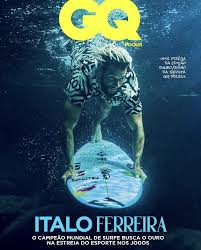 Baía formosa.there he began to ride the waves with the lids of the styrofoam boxes where his father kept the fish he sold later. See Italo Ferreira S Staggering Transformation From Surfer To Tom Selleck Sex God Lookalike In Gq Magazine