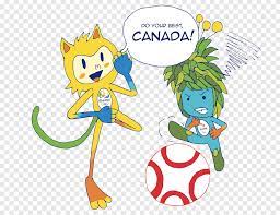 Here we talk about news, best mascots, memes, fanart … Vinicius And Tom Olympic Games 2016 Summer Olympics Mascot Paralympic Games Canada Manga Png Pngegg