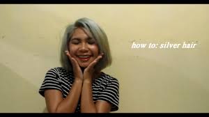 Silver Granny Gray Hair For 1000 Pesos Bleach Dye Maintenance Philippines