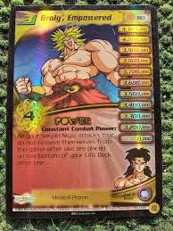 Dragon ball fighterz is born from what makes the dragon ball series so loved and famous: Mavin Rare Dragon Ball Z Broly Promo Cards Limited Br 1 2 3 Broly Empowered Holo