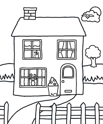 House coloring pages ideas for children. House Coloring Pages To Download And Print For Free Coloring Pages