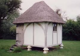 Build flawless & robust thatched garden buildings strong as an ox with aid of leading steel giants. The Staddle Stones Deborah Silver Co