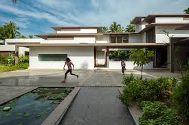 Image 1 of 43 from gallery of the breathing wall residence / lijo.reny architects. The House Within The Grid Lijo Reny Architects Design Essentia Magazine