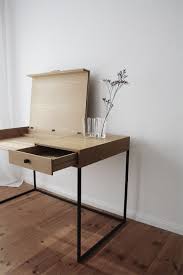 Sekretar Aus Eichenfurnier Auf Stahlgestell Schreinerei Berlin Jonasfranz Wood Living Holz Mobel Furnitu Mobel Berlin Stahlgestelle Mobel Furniture