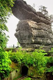 Prebischtor Entdecke Sachsen Ausflug Deutsche Landschaft