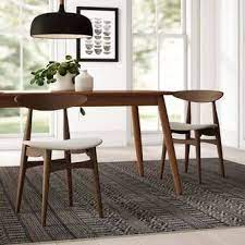 Adelina Upholstered Side Chair Reviews Allmodern Dining Chairs Solid Wood Dining Chairs Upholstered Side Chair