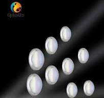 Lentes acromáticas esféricas ópticas a laser de safira revestida, duplo  côncavo e duplo convexo/biconvexo